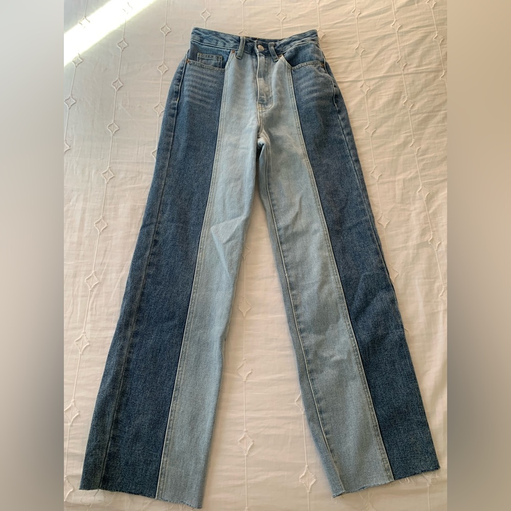 PacSun Eco Two-Tone ‘90s Boyfriend Jeans